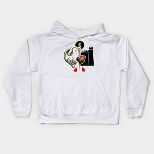 Broken heart: Power and Wealth ends! Kids Hoodie